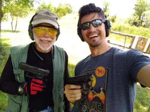 Range day with our friend Gary